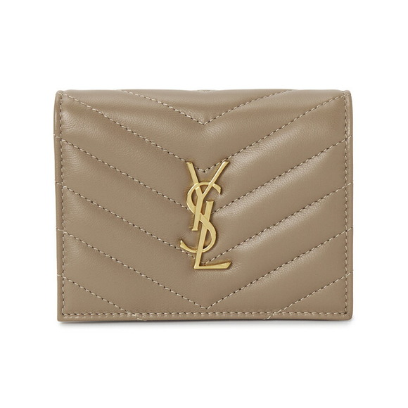 Saint Laurent Leather Mini Wallet - Picture 1 of 1